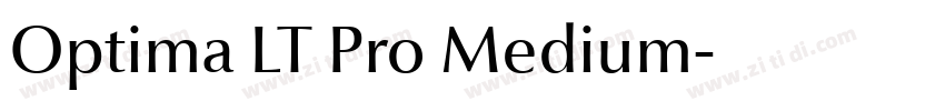 Optima LT Pro Medium字体转换 Optima LT Pro Medium字体转换